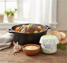 Aïoli bio aux œufs frais biologiques 130ml